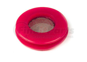 810113100R by GROTE - Gladhand Seal Polyurethane With Filter Screen Red