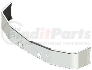 HZ-0010-16Y by VALLEY CHROME - 579 BUMPER