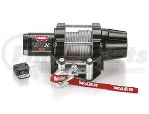 101025 by WARN - VRX 25 WIRE ROPE WINCH