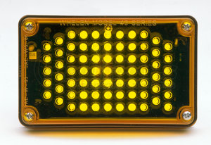 40A00AAR by WHELEN ENGINEERING CO. - 400 LED TURN CLEARANCE, AMBER