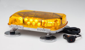 MC11MA by WHELEN ENGINEERING CO. - Mini Century™ Lightbar 11" with Magnet Mt Kit (Amber)