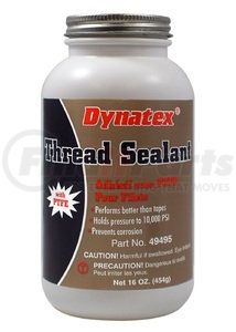 49495 by DYNATEX - Teflon Pipe Sealant 16oz Brush Top