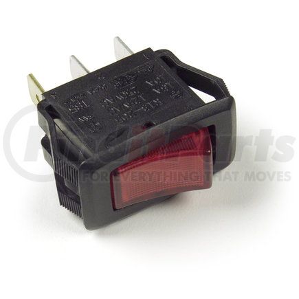 82-1901 by GROTE - Rocker Switch - Illuminated - 3 Blade, Red