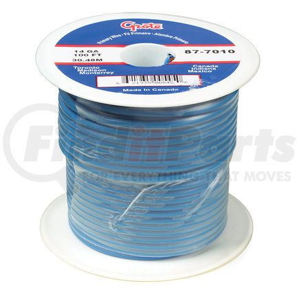 87-8010 by GROTE - (GPT) General Purpose Thermo Plastic Wire - Length 100' Blue