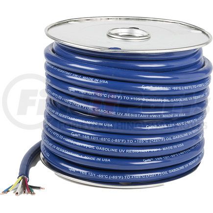 82-5827 by GROTE - Trailer Cable - Low-Temp, 7 Conductor, 6/14, 1/12 Gauge