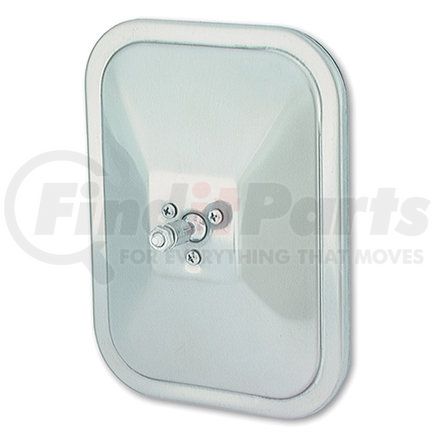 12073 by GROTE - Rolled-Rim Mirror with Ball Swivel - Stainless Steel