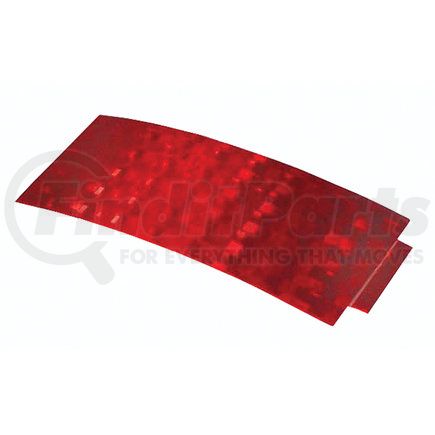 41152 by GROTE - Stick-On Tape Reflectors - Red