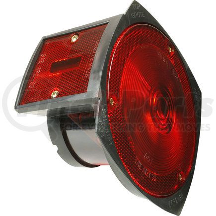 50532 by GROTE - Trailer Lighting Kit with Side Marker Light - Left-hand Stop / Tail / Turn Replacement, 12V