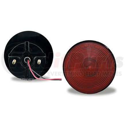 50862 by GROTE - 4" Two-Stud Stop / Tail / Turn Light - w/out License Window