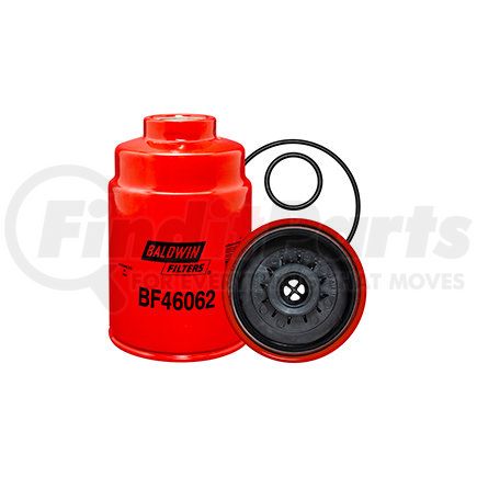 BF46062 by BALDWIN - Spin-on Fuel Filter with Open Port for Bowl