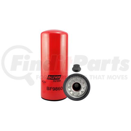 BF9860 by BALDWIN - Spin-on Fuel Filter