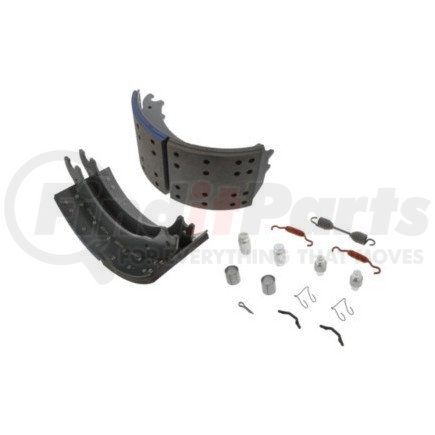 XK5574515F3HDC by MERITOR - Fras-Le Remanufactured Drum Brake Shoe Kit - Lined, with Hardware