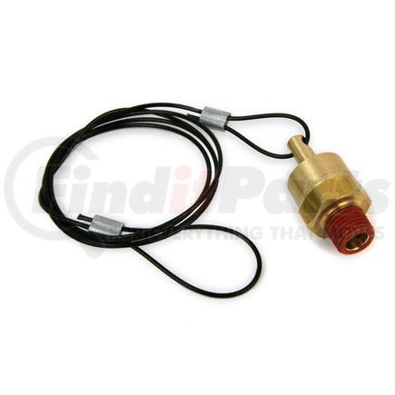 032160 by VELVAC - Drain Pull Valve, Valve with 5' Cable, Uncrimped on Free End, Includes One Extra Sleeve