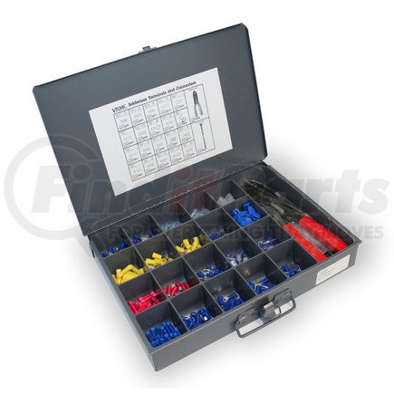 056096 by VELVAC - Solderless Terminal Fleet Maintenance Kit, Kit with Crimping Tool