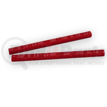 057098-25 by VELVAC - Heavy Wall Heat-Shrink Tubing With Liner, 2-4/0 Wire Gauge Range, 1-1/2" Length, 1.100" I.D. Pre-Shrink, .375" I.D. After