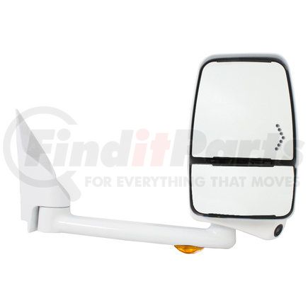 719392 by VELVAC - 2020 Mirror System - Deluxe Head Mirror, White, 102" W, Right Side