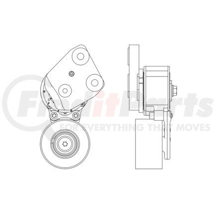 689477 by KIT MASTERS - PolyForce Belt Tnsnr