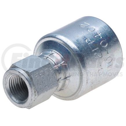 G25110-0404 by GATES CORPORATION - Couplings - MegaCrimp Couplings - Female Pipe (NPTFWithout 30° Cone Seat)