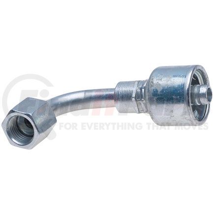 G25180-0406 by GATES CORPORATION - Couplings - MegaCrimp Couplings - Female JIC 37° Flare Swivel90° Bent Tube