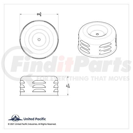 A6216-1 by UNITED PACIFIC