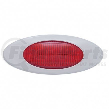 38228B by UNITED PACIFIC - 5 LED "Phantom I" Clearance/Marker Light - Red LED/Clear Lens