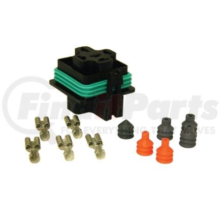 H84709011 by HELLA USA - RELAY SOCKET MINI 5