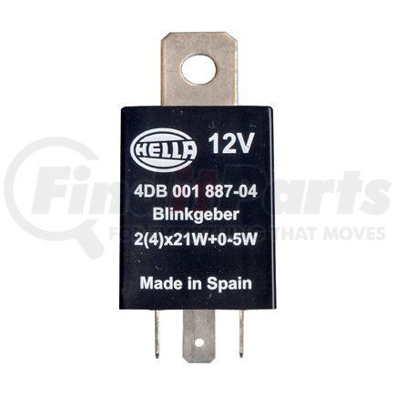 001887041 by HELLA USA - Flasher, 4 pin, 12 V