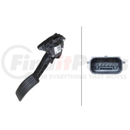 934101711 by HELLA USA - ACCELERATOR PEDAL SENSOR For Nissan