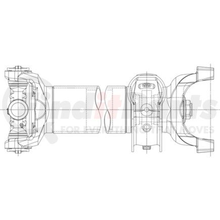 817099-3213 by DANA - COUPLING SHAFT