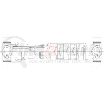 819988-0212 by DANA - DRIVESHAFT