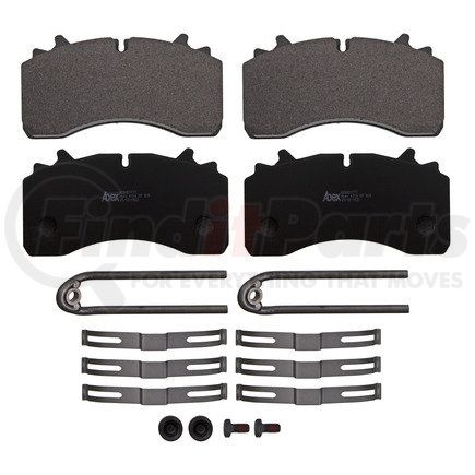 ADBHD1777 by FEDERAL MOGUL-ABEX - Disc Brake Pad Set