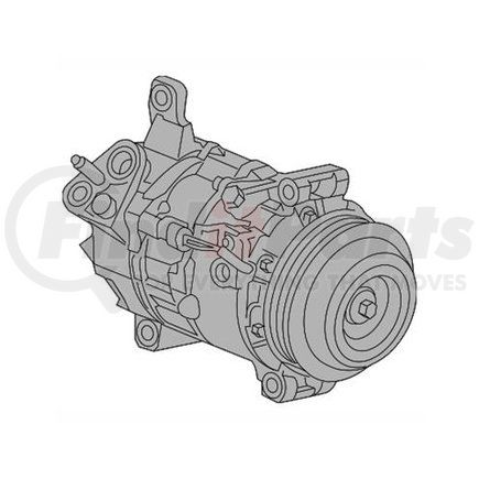 84730848 by ACDELCO - COMPRESSOR KIT-A/C