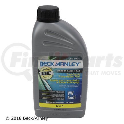 252-5000 by BECK ARNLEY - PREMIUM DUAL CLUTCH FLUID