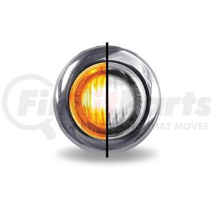 TLED-BX3AW by TRUX - Dual Revolution Amber Marker to White Auxiliary Mini Button LED Light