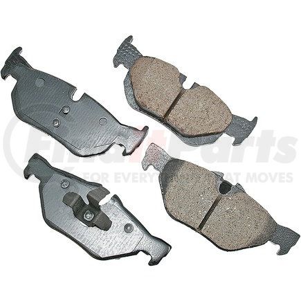 EUR1267 by AKEBONO - Disc Brake Pad for BMW