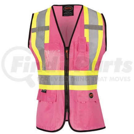 V1021840U-S by PIONEER SAFETY - Women's Mesh Back Safety Vest