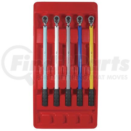 42005 by AMERICAN FORGE & FOUNDRY - 5 PC PRESET TORQUE WRENCH SET