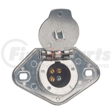 15-400 by PHILLIPS INDUSTRIES - 4-Way Socket - Wire Insertion, Split Pin