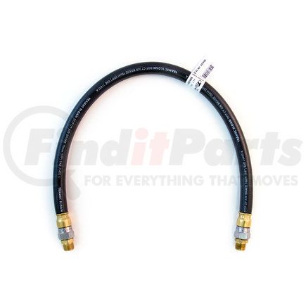 453328 by TRAMEC SLOAN - Air Brake Hose Assembly - 3/8" Hose, 3/8"-18 NPTF, 2 Swivels, 28" Length