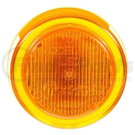 10250Y by TRUCK-LITE - LED Clearance/Marker Light - 10® Series, Led, Grommet Mount, Fit 'N Forget, 2 Diodes, P2, Yellow