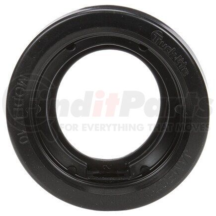 10713 by TRUCK-LITE - Grommet - 10® Series, 2.5", Open Back, Narrow Groove, PVC, Black