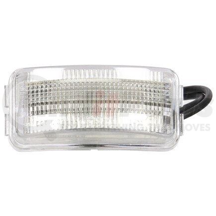 15227 by TRUCK-LITE - 15 Series, LED, 3 Diode, License Light, Rectangular, Bracket Mount, Hardwired, .180 Bullet, 12V, Kit