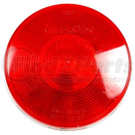 40206R by TRUCK-LITE - Stop/Turn/Tail Light - 40 Series, Clear Back, Incandescent, Red, Round, 1 Bulb, PL-3, 12V