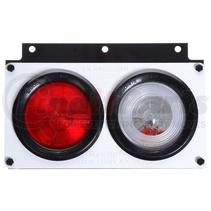 40754 by TRUCK-LITE - 40 Series Incandescent Back-Up and Stop/Turn/Tail Light Module - LH Side, Black Steel, 12V, Kit