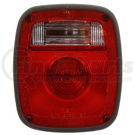 5016 by TRUCK-LITE - Signal-Stat, Incandescent, Red/Clear Acrylic Lens, RH, Combo Box Light, 2 Stud , Packard , 12V