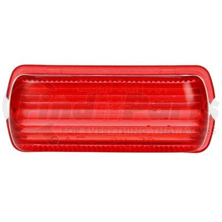 8946 by TRUCK-LITE - Replacement Lens - Signal-Stat, Oval, Red, Acrylic, for Clearance/Marker Lights (1505, 1506), Snap-Fit