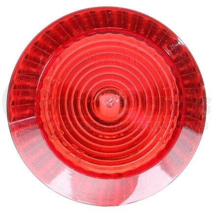 8943 by TRUCK-LITE - Replacement Lens - Signal-Stat, Round, Red, Polycarbonate, for Cab Marker (1319), Snap-Fit