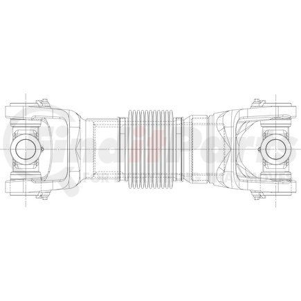 170SC55002C by DANA - SPL Drive Shaft