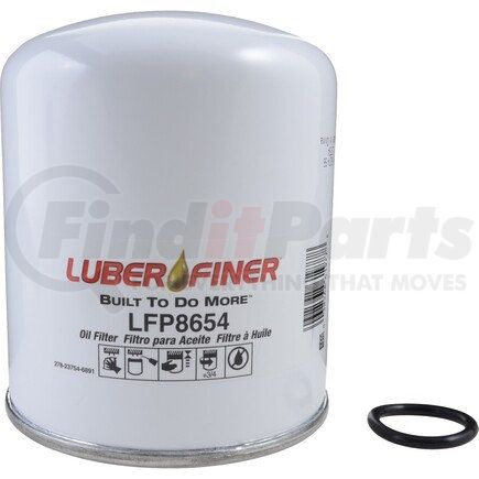 LFP8654 by LUBER-FINER - Oil Filter