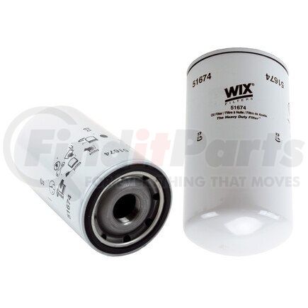 51674 by WIX FILTERS - SPIN-ON LUBE FILTER